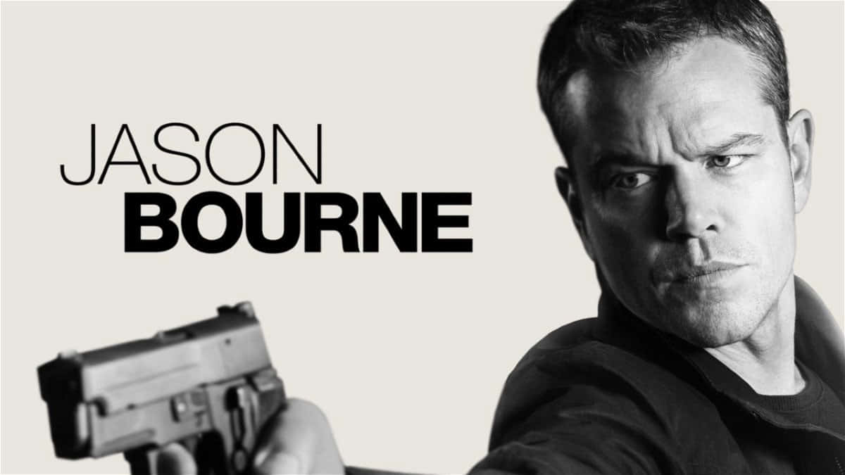 Jason Bourne Movie Promo Wallpaper