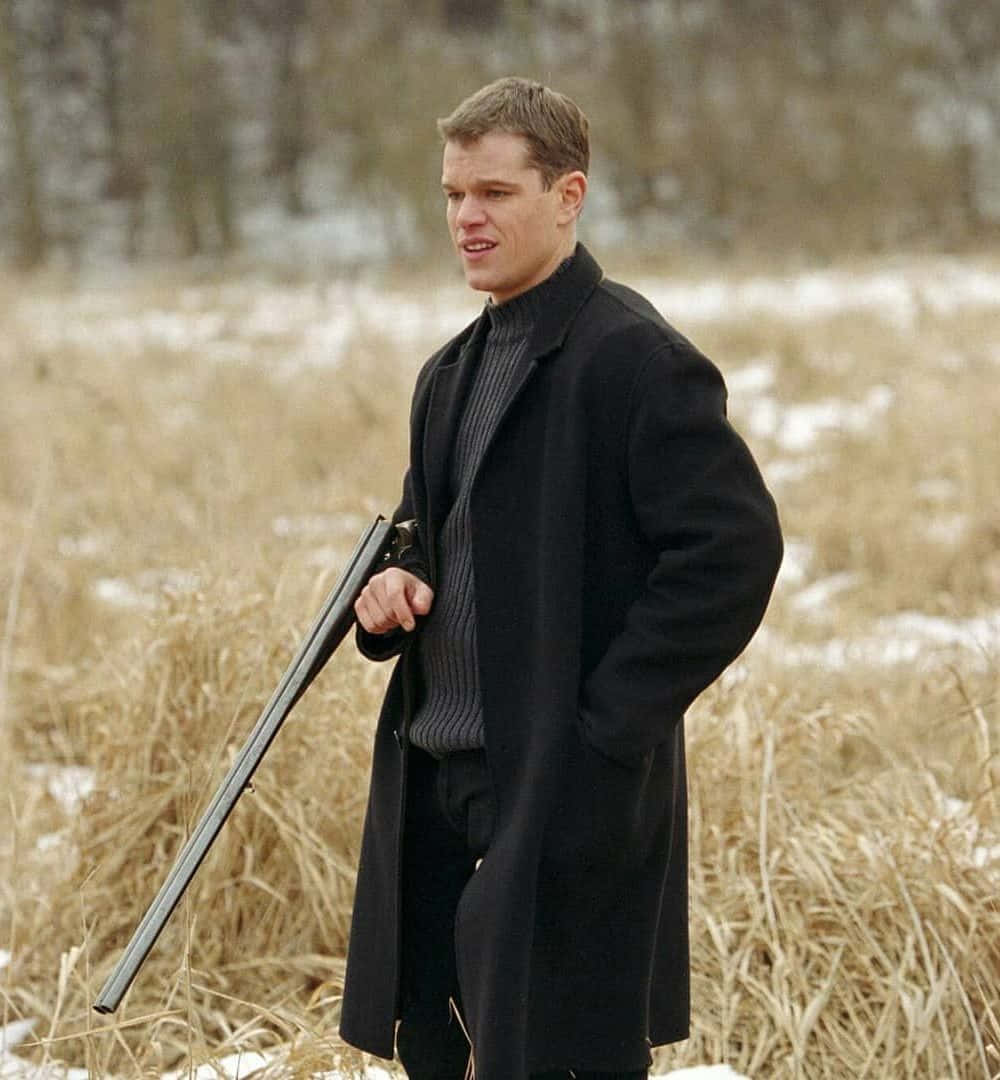 Jason Bourne Winter Field Wallpaper