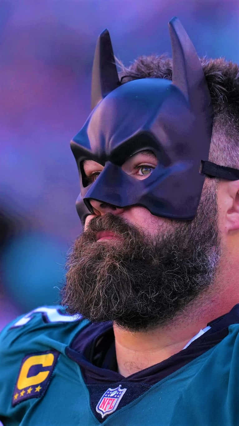 Jason Kelce, Leader Of The Offensive Line Wallpaper