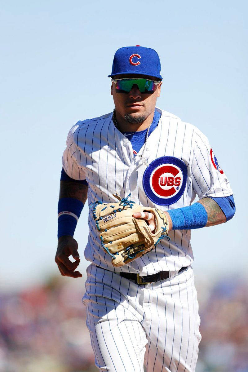 Javier Baez Baseball Gloves Wallpaper