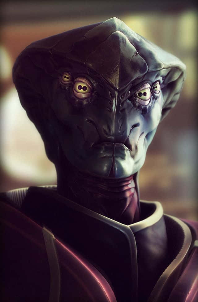 Javik, The Last Prothean Warrior In Mass Effect Wallpaper