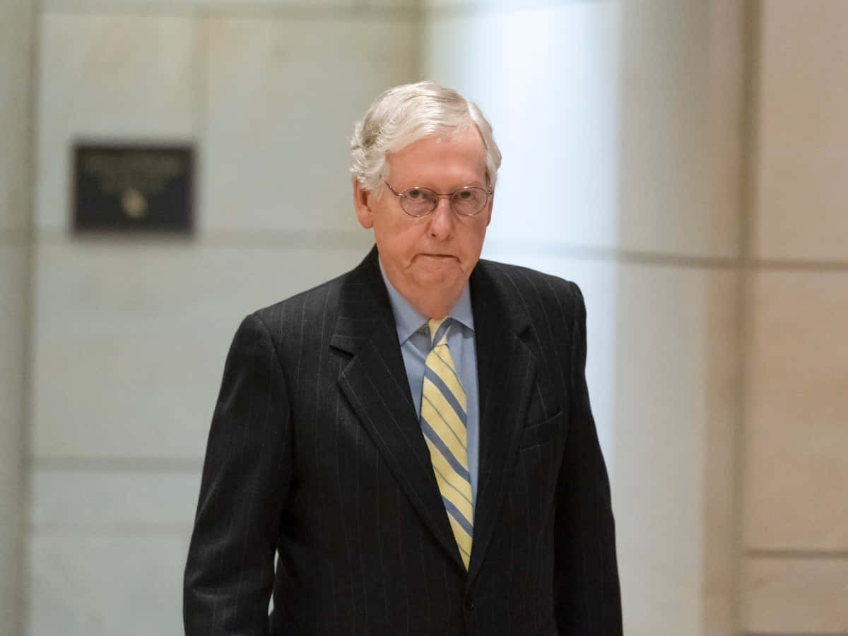 Jay Rockefeller Yellow Tie Wallpaper