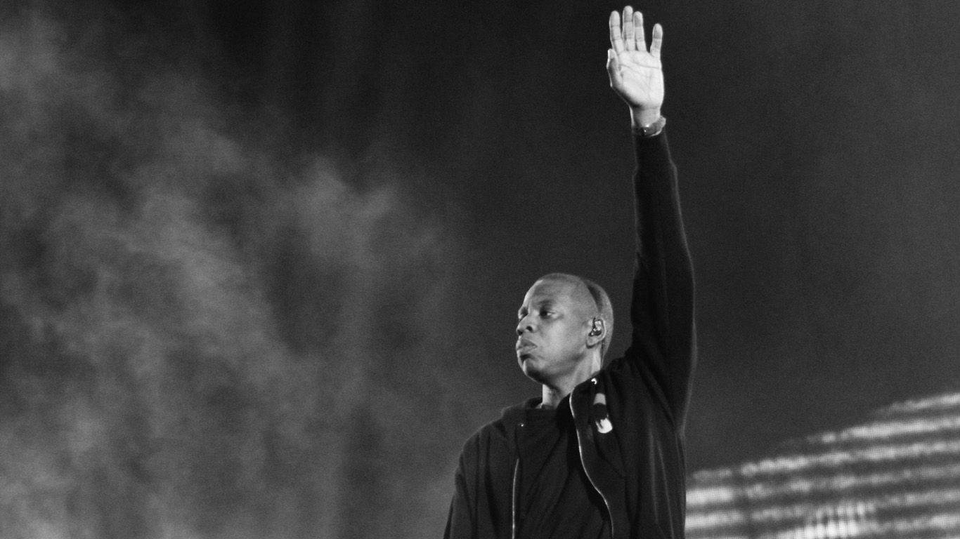 Jay-z Raising Hand Wallpaper