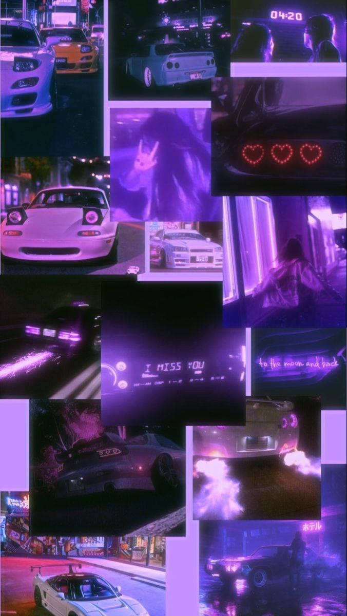 Jdm Aesthetic Collage Wallpaper