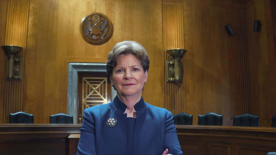 Jeanne Shaheen Crossed Arms Wallpaper