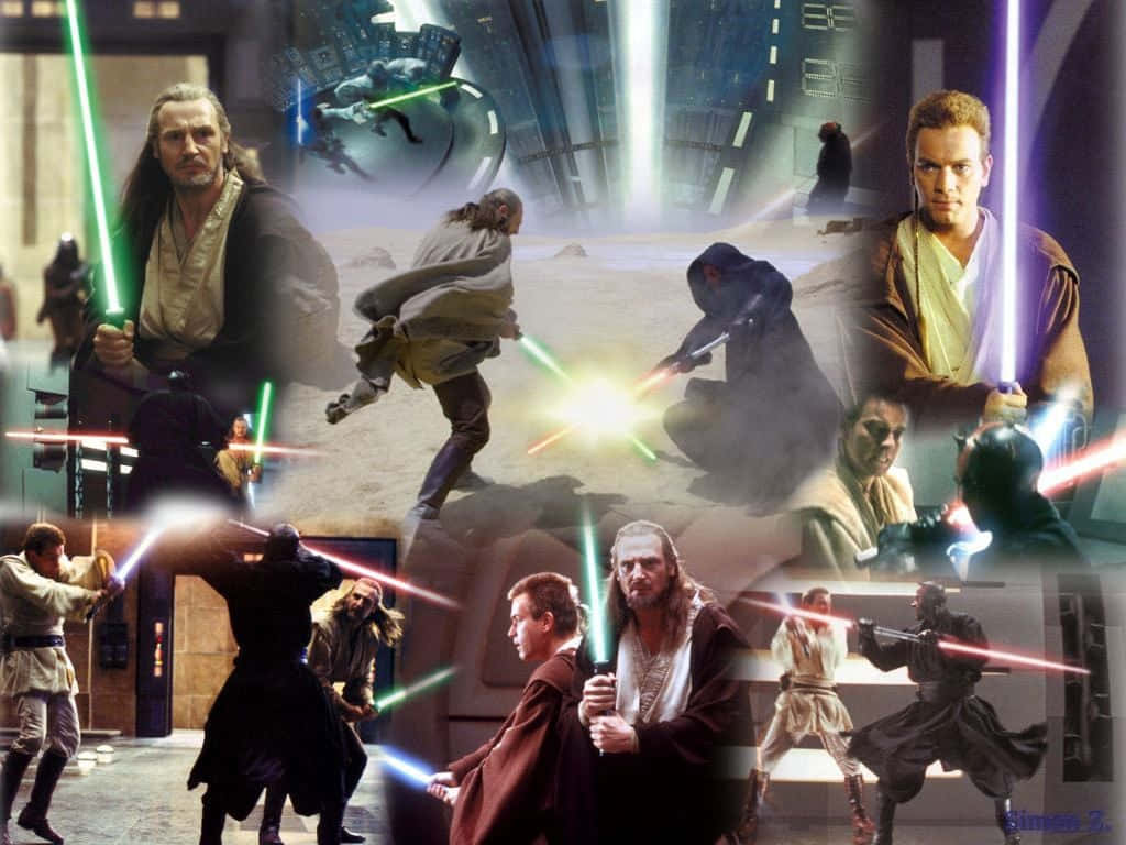 Jedi Vs Sith 1024 X 768 Wallpaper