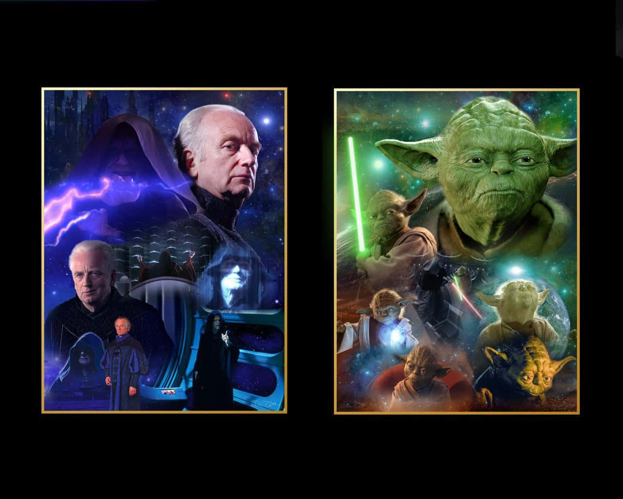 Jedi Vs Sith 1280 X 1024 Wallpaper