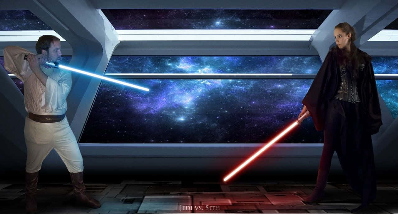 Jedi Vs Sith 1280 X 690 Wallpaper