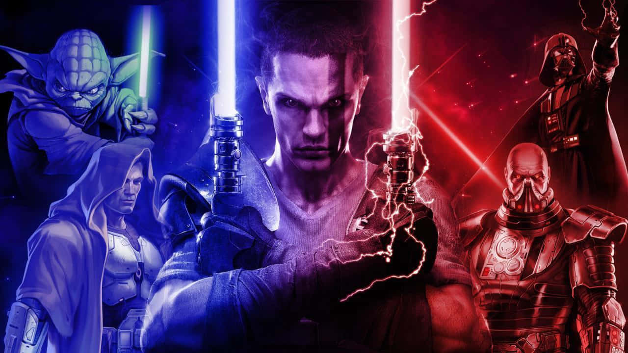 Jedi Vs Sith 1280 X 720 Wallpaper