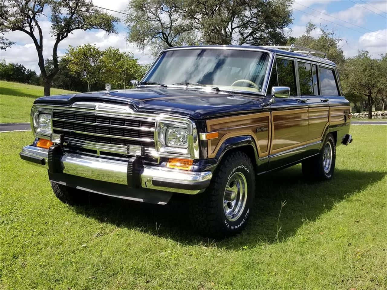 Jeep Wagoneer Exploring The Wilderness Wallpaper