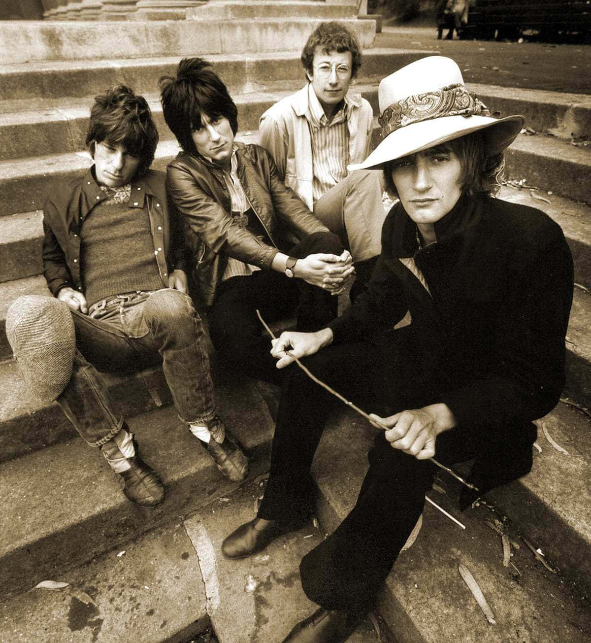 Jeff Beck Group Vintage Photo Wallpaper