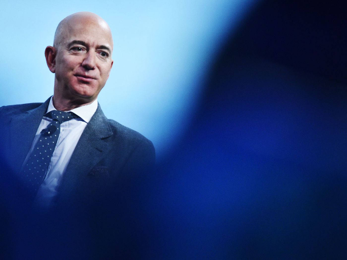 Jeff Bezos Obstructed Shot Wallpaper