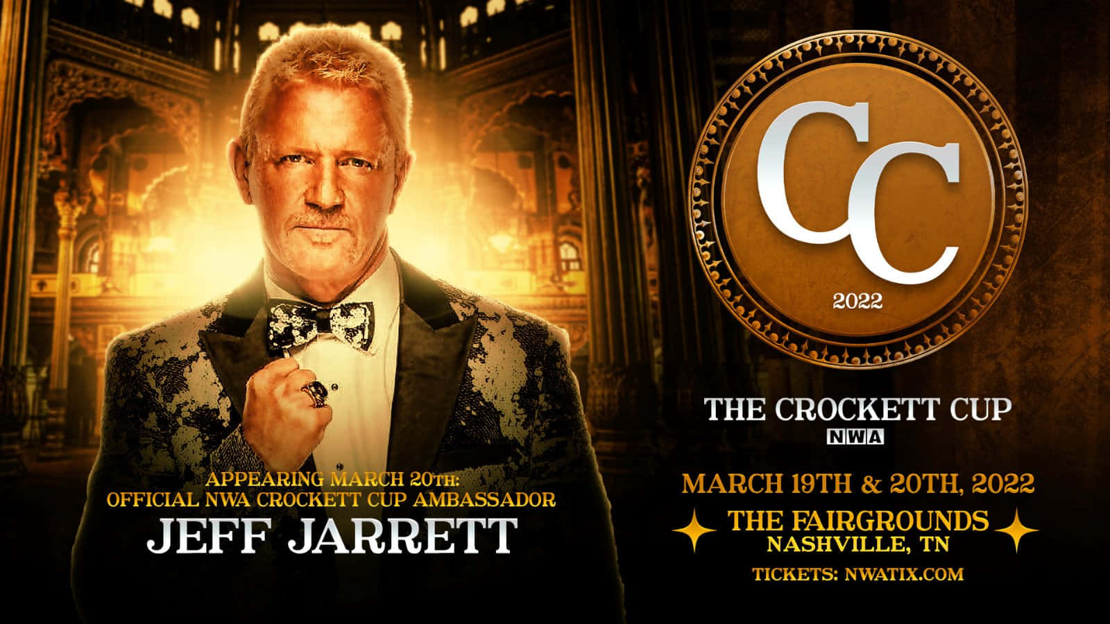 Jeff Jarrett Jim Crockett Sr. Memorial Cup Ambassador Wallpaper