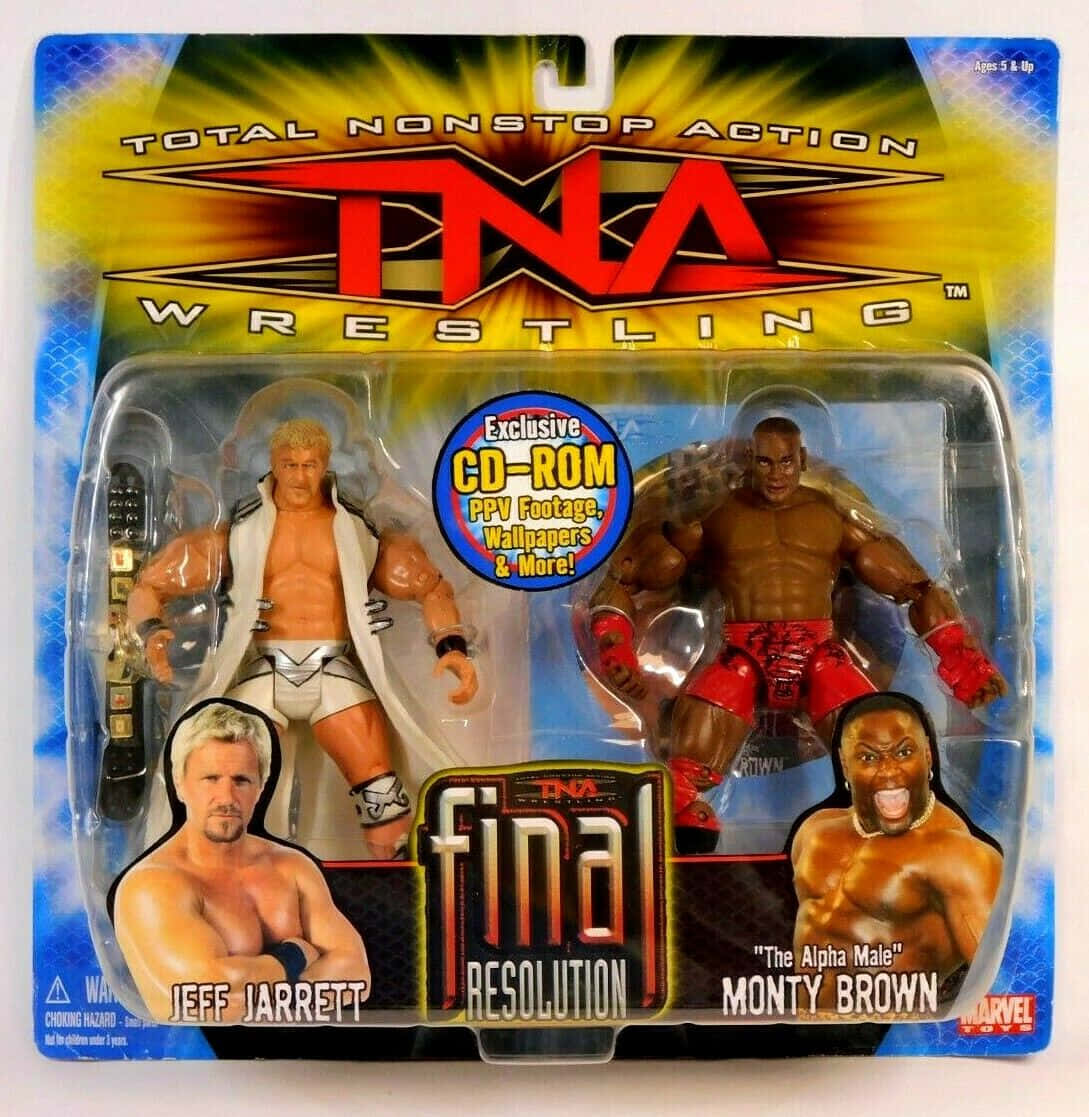 Jeff Jarrett Monty Brown Action Figures Wallpaper