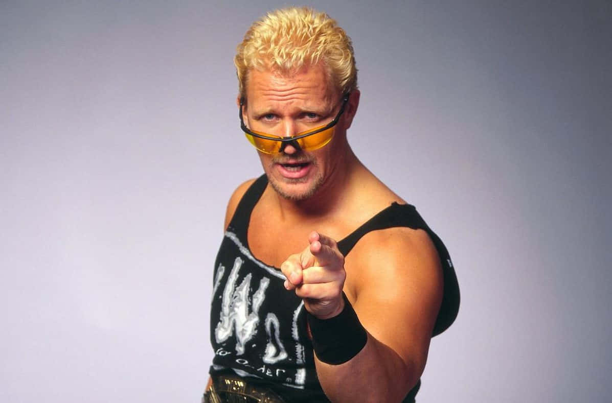 Jeff Jarrett Pointing Wwe Wrestler Photography Wallpaper