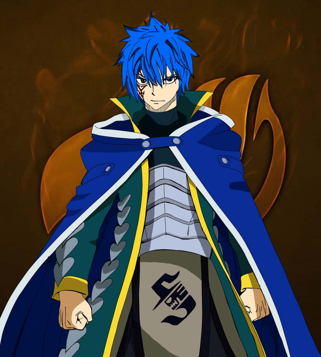 Jellal Fernandes - A Powerful Mage In Action Wallpaper