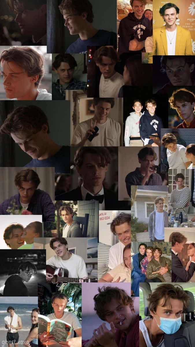 Jeremiah Fisher Collage Aesthetic Wallpaper