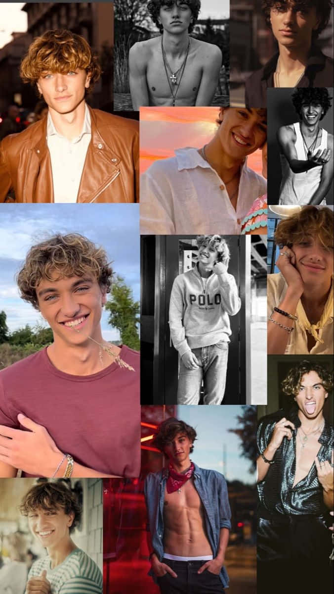 Jeremiah Fisher Photo Collage Wallpaper