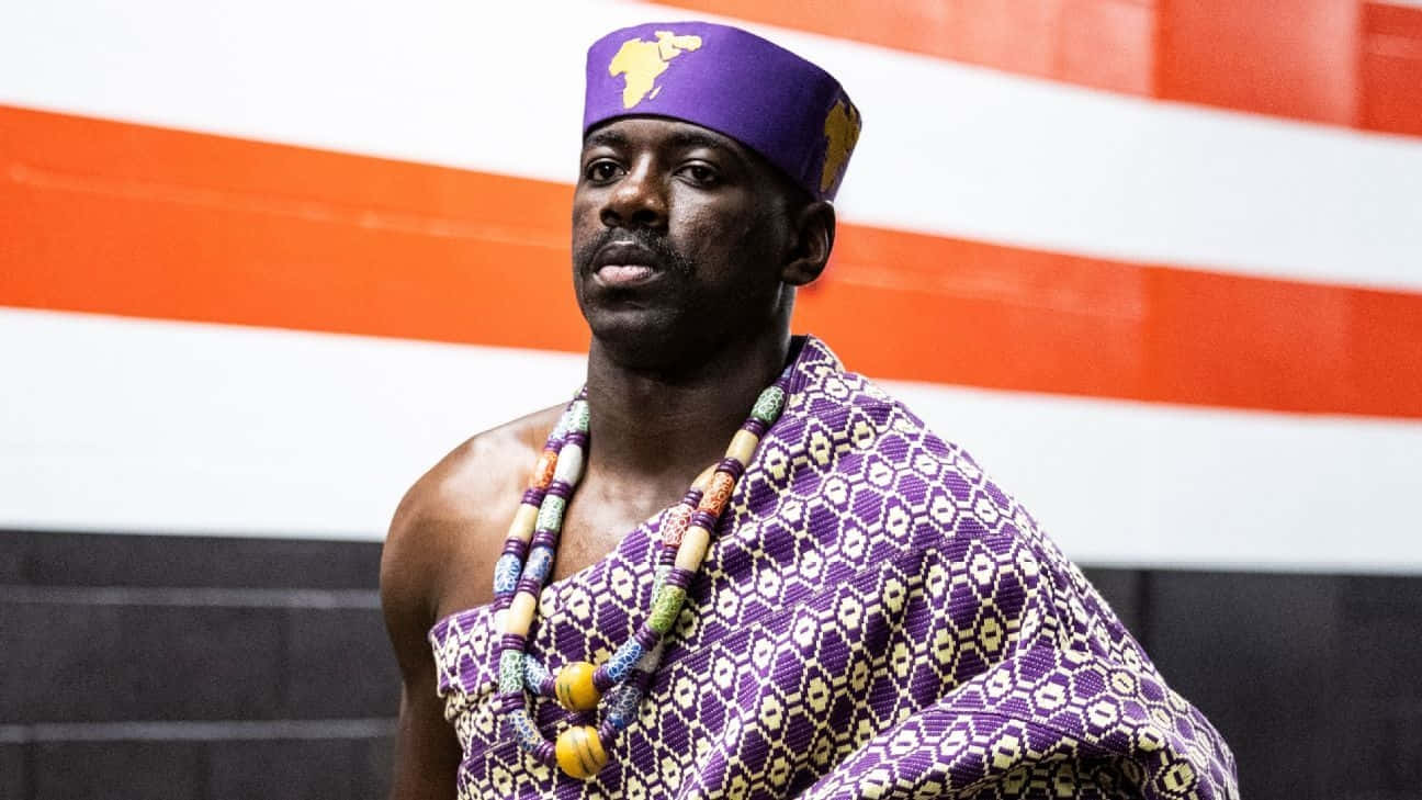 Jeremiah Owusu Koramoah Traditional Attire Wallpaper