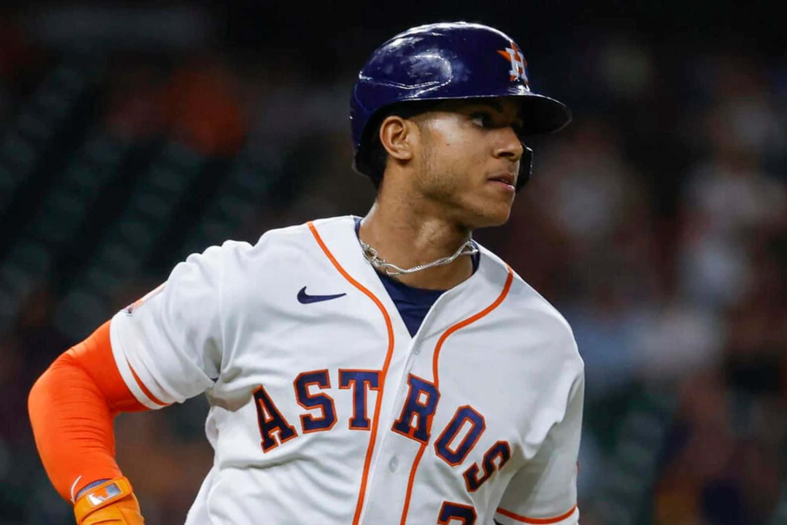 Jeremy Pena Houston Astros Game Action Wallpaper