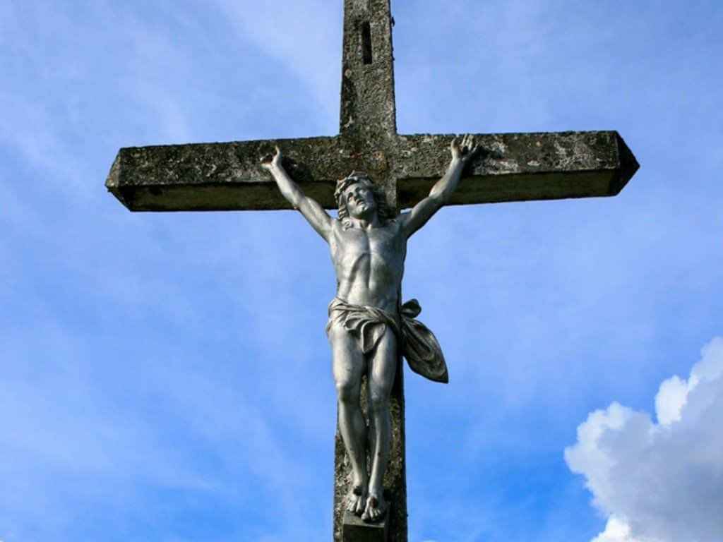 Jesus Crucifixion On The Cross Wallpaper