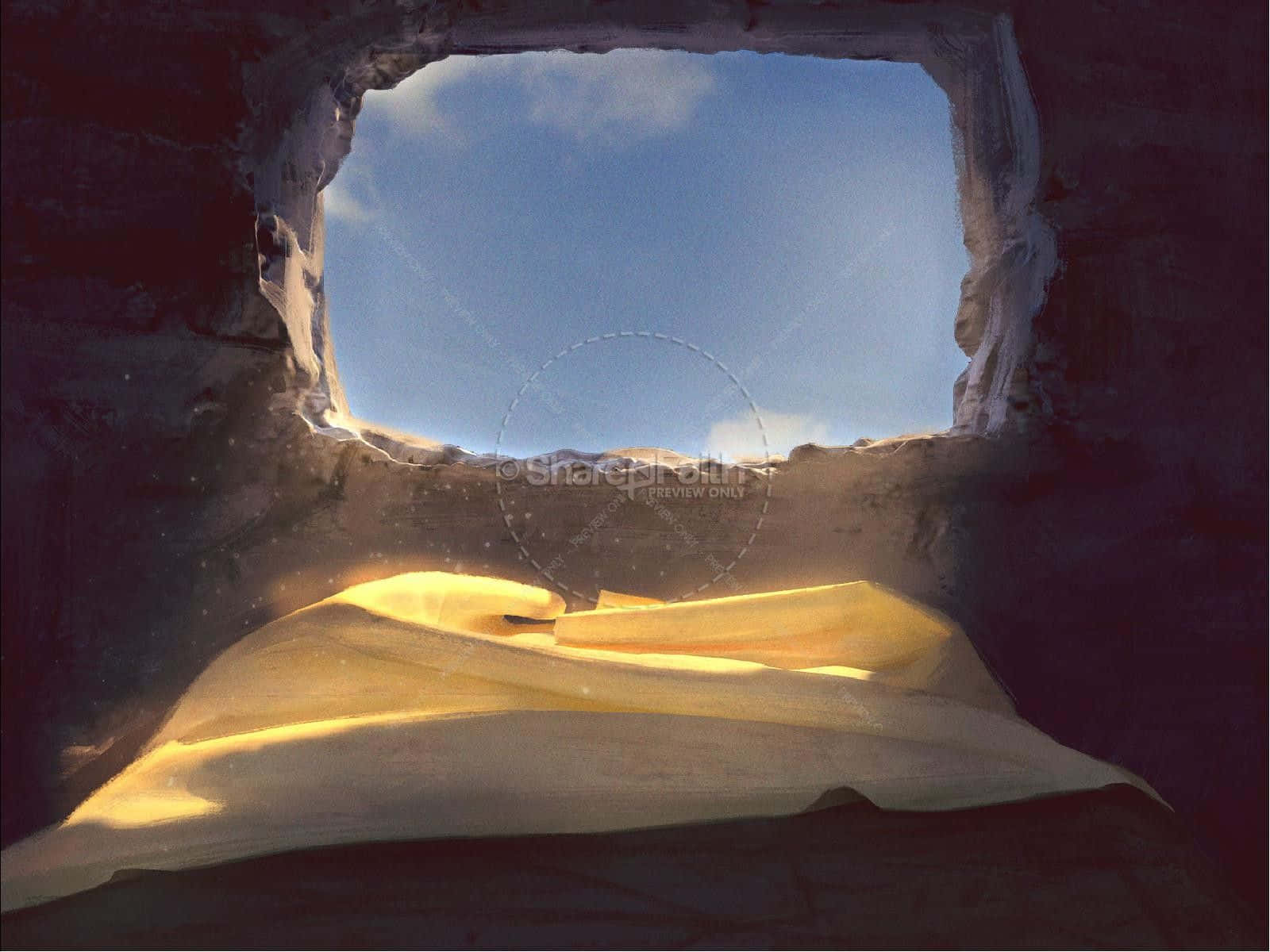 Jesus’ Empty Tomb Wallpaper