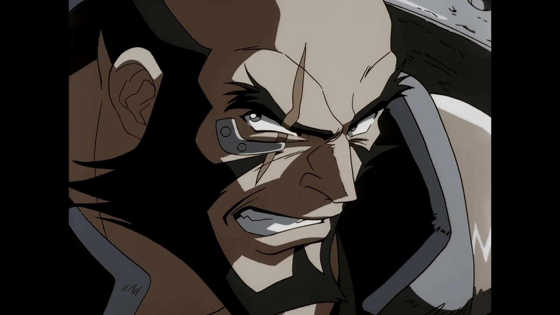 Jet Black, The Charismatic Leader Of The Bebop Crew, In Action From Cowboy Bebop. Wallpaper