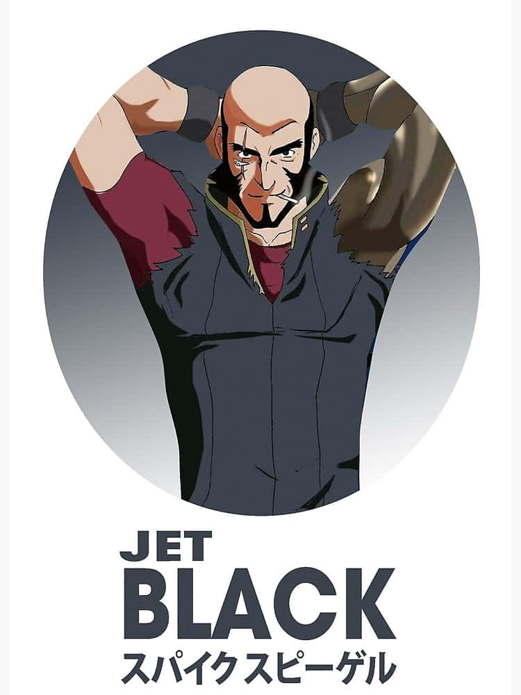 Jet Black - The Tactical Mastermind From Cowboy Bebop Wallpaper