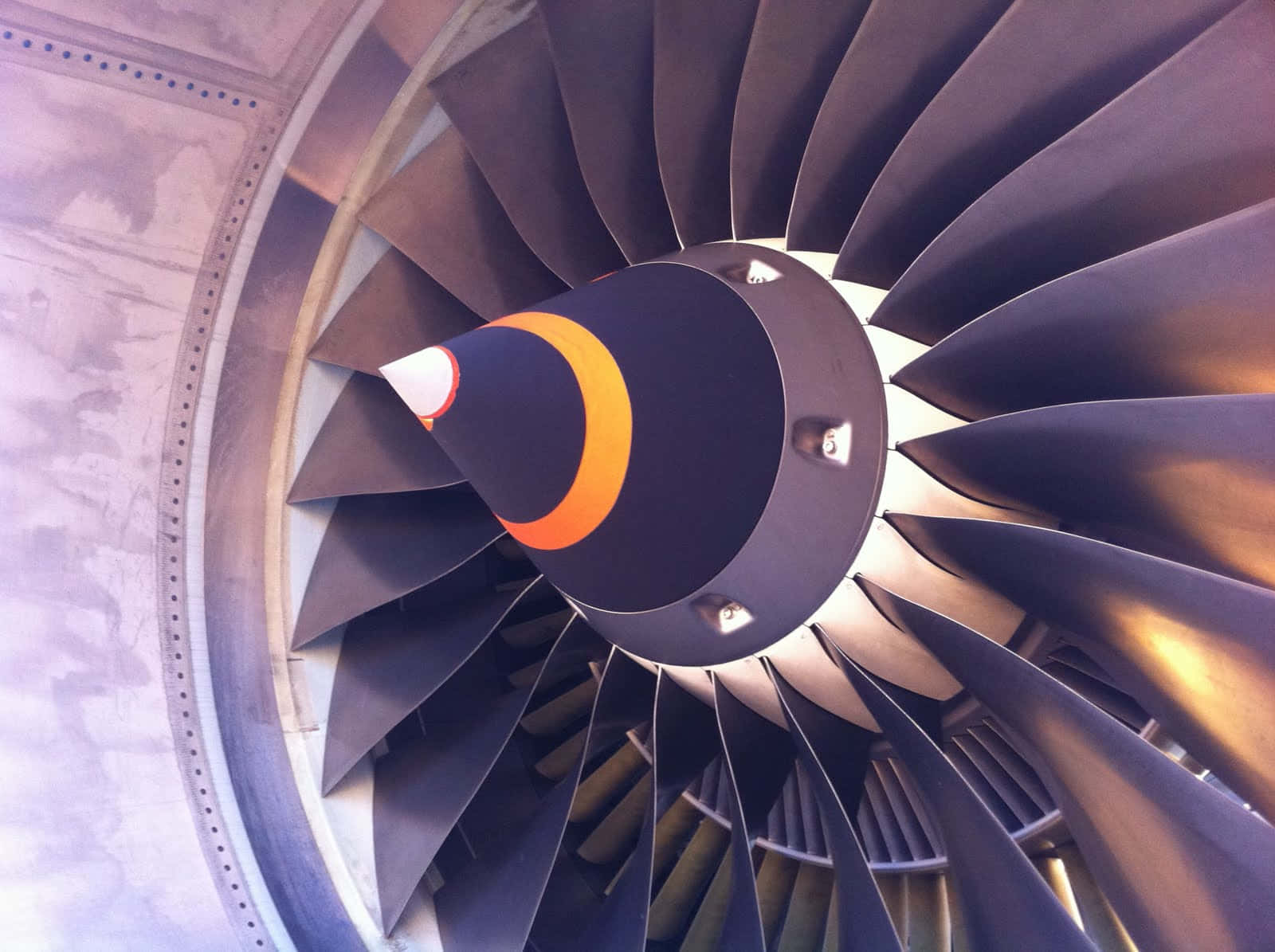 Jet Engine Close-up Wallpaper