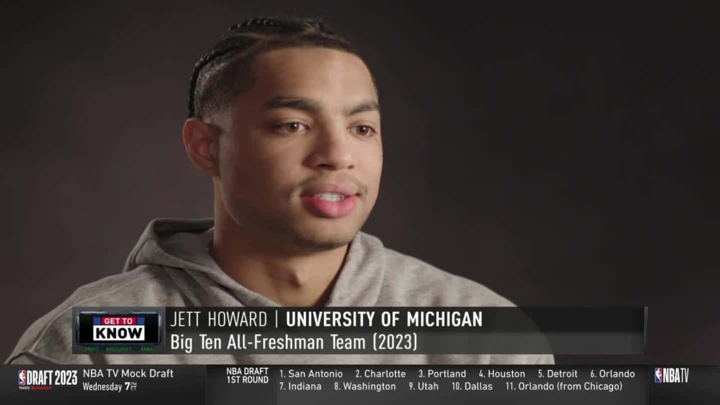 Jett Howard Universityof Michigan Interview Wallpaper