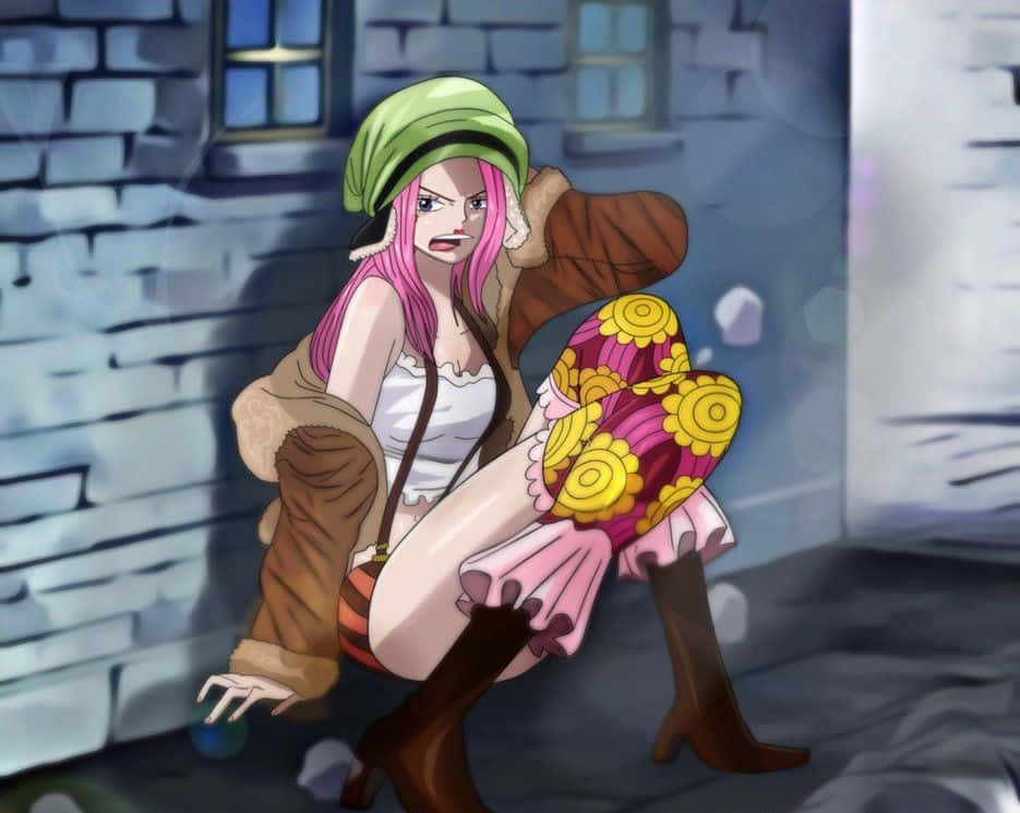 Jewelry Bonney Posing Stylishly Wallpaper