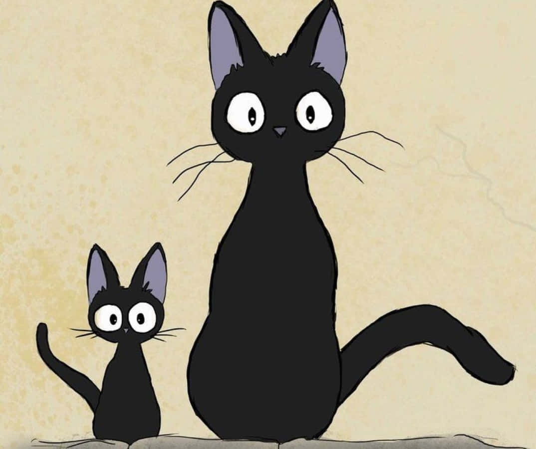 Jiji Cat Is Pleased To Meet You Wallpaper