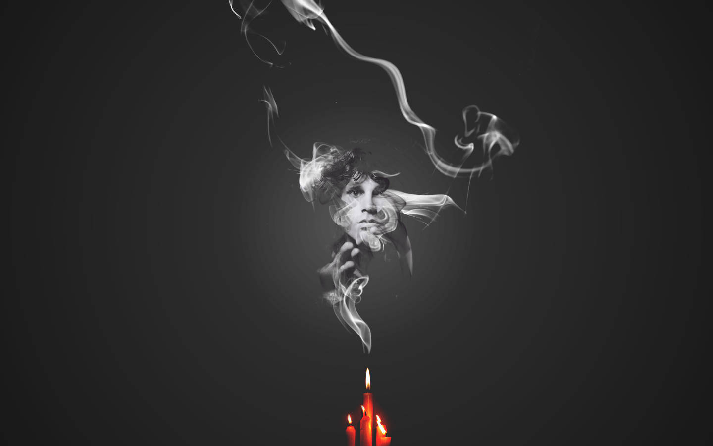 Jim Morrison Smoke Wallpaper