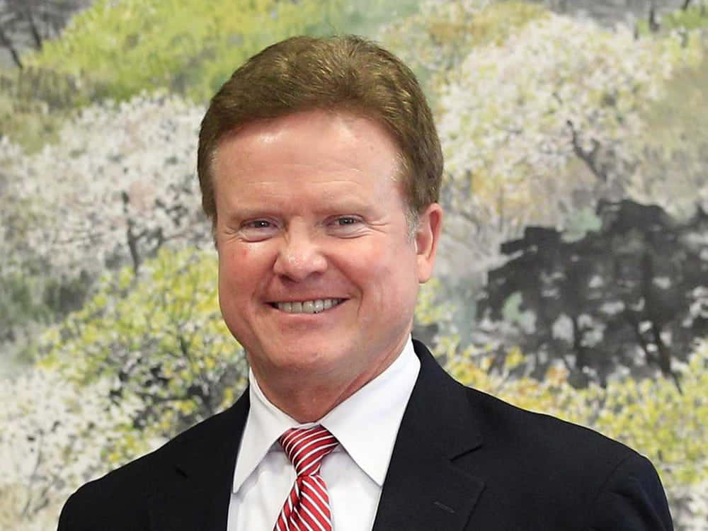 Jim Webb Gleeful Smile Wallpaper