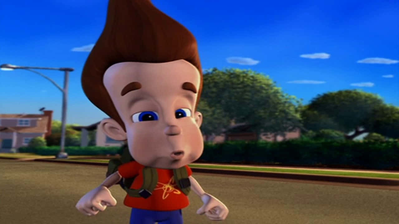 Jimmy Neutron Boy Genius Whistling Wallpaper