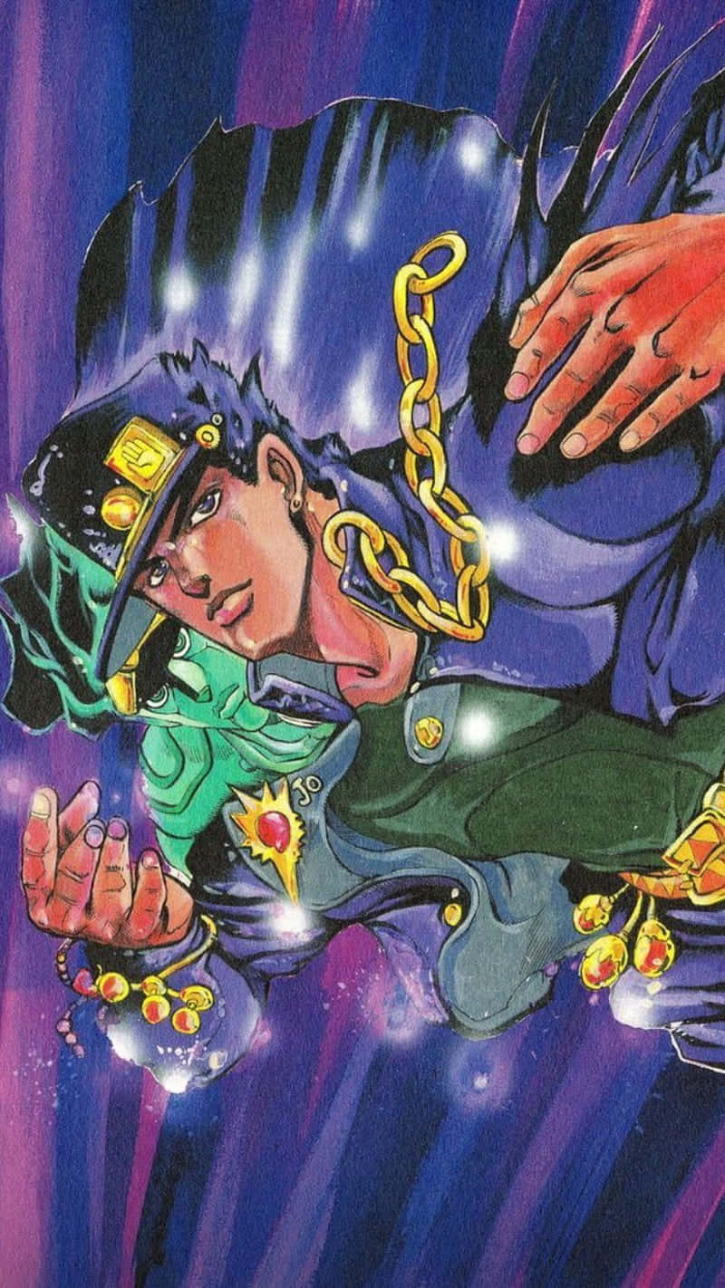 Jo Jos Bizarre Adventure Character Pose Wallpaper