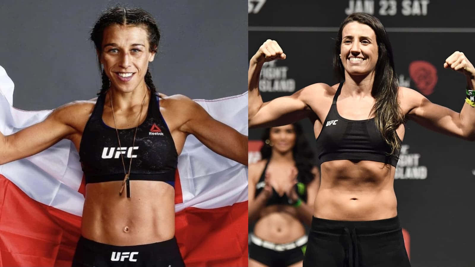 Joanna Jedrzejczyk & Amanda Ribas Wallpaper