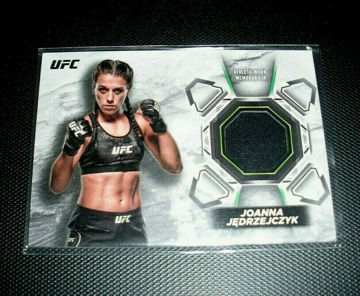 Joanna Jedrzejczyk In Product Box Wallpaper