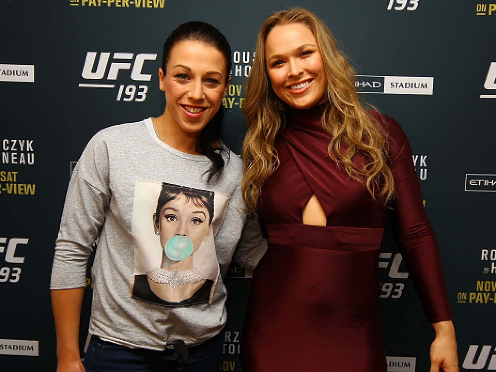 Joanna Jedrzejczyk & Ronda Rousey Wallpaper