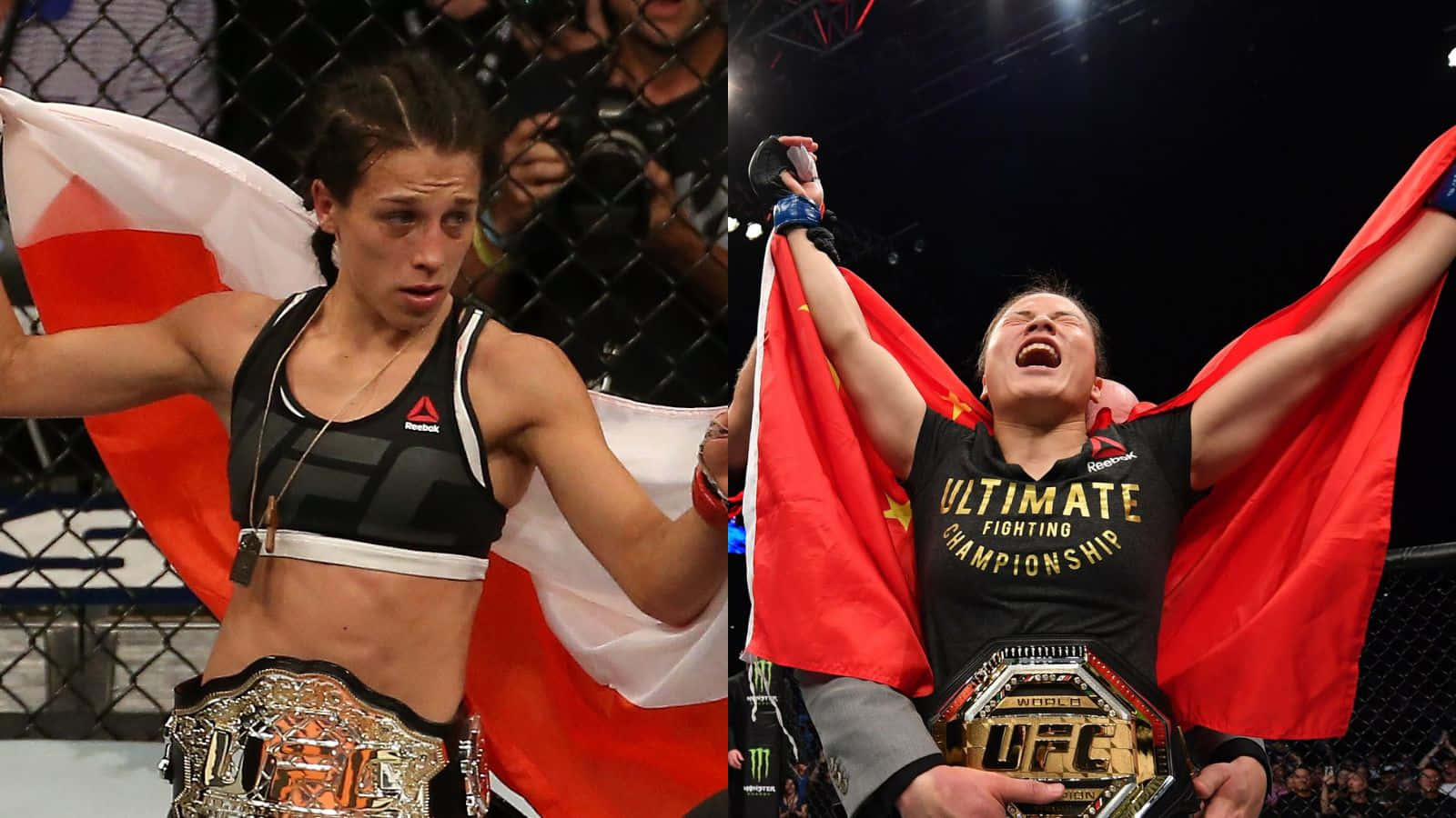 Joanna Jedrzejczyk & Zhang Weili Wallpaper