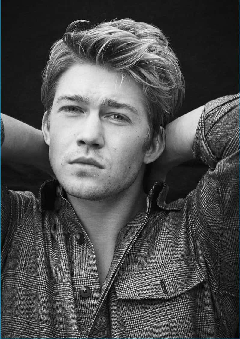 Joe Alwyn Posing Candidly In A Photoshoot Wallpaper