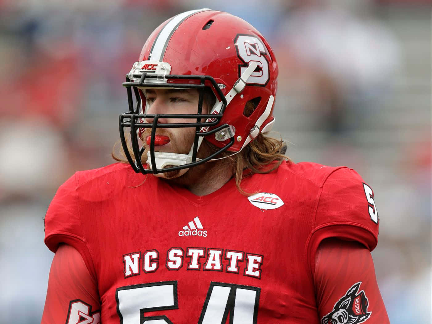 Joe Thuney Nc State Number 54 Wallpaper