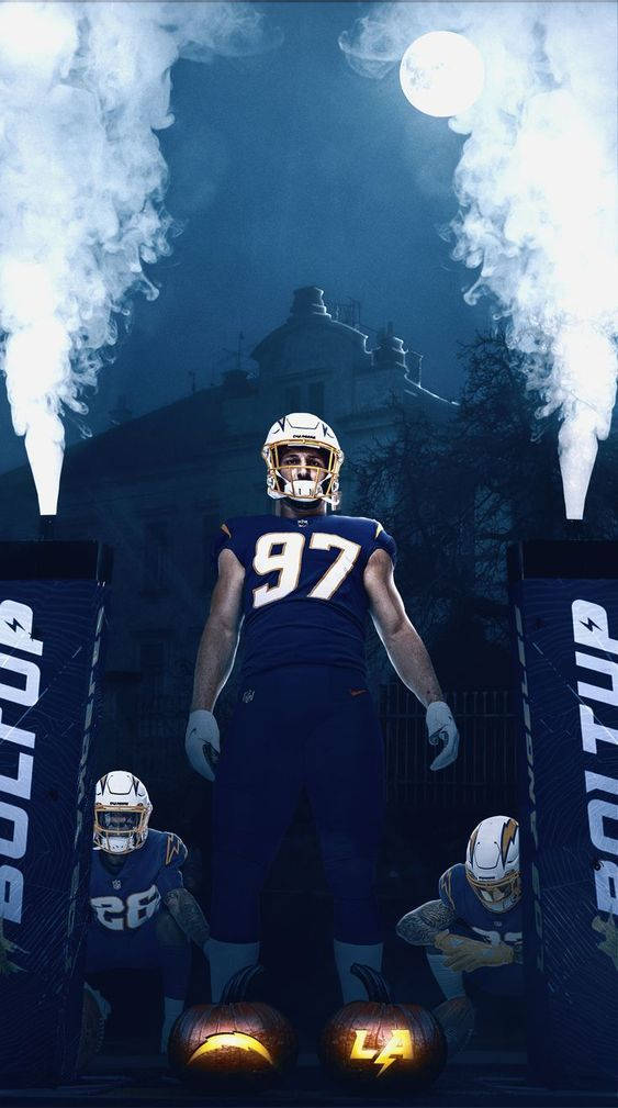 Joey Bosa Nfl Game Entrance Wallpaper