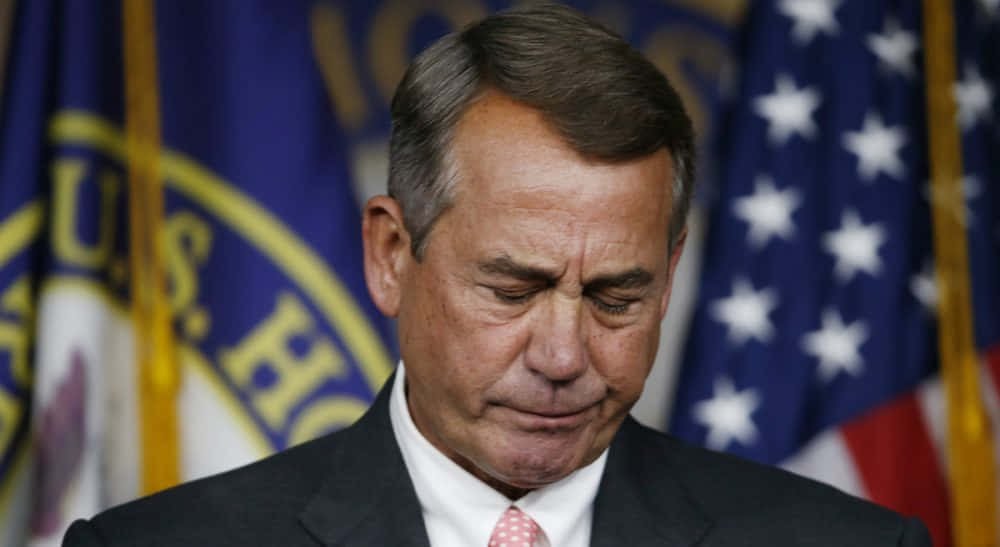 John Boehner Dismayed Wallpaper