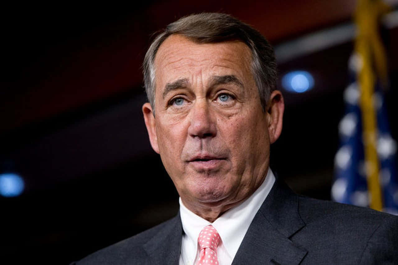 John Boehner Earnest Expression Wallpaper