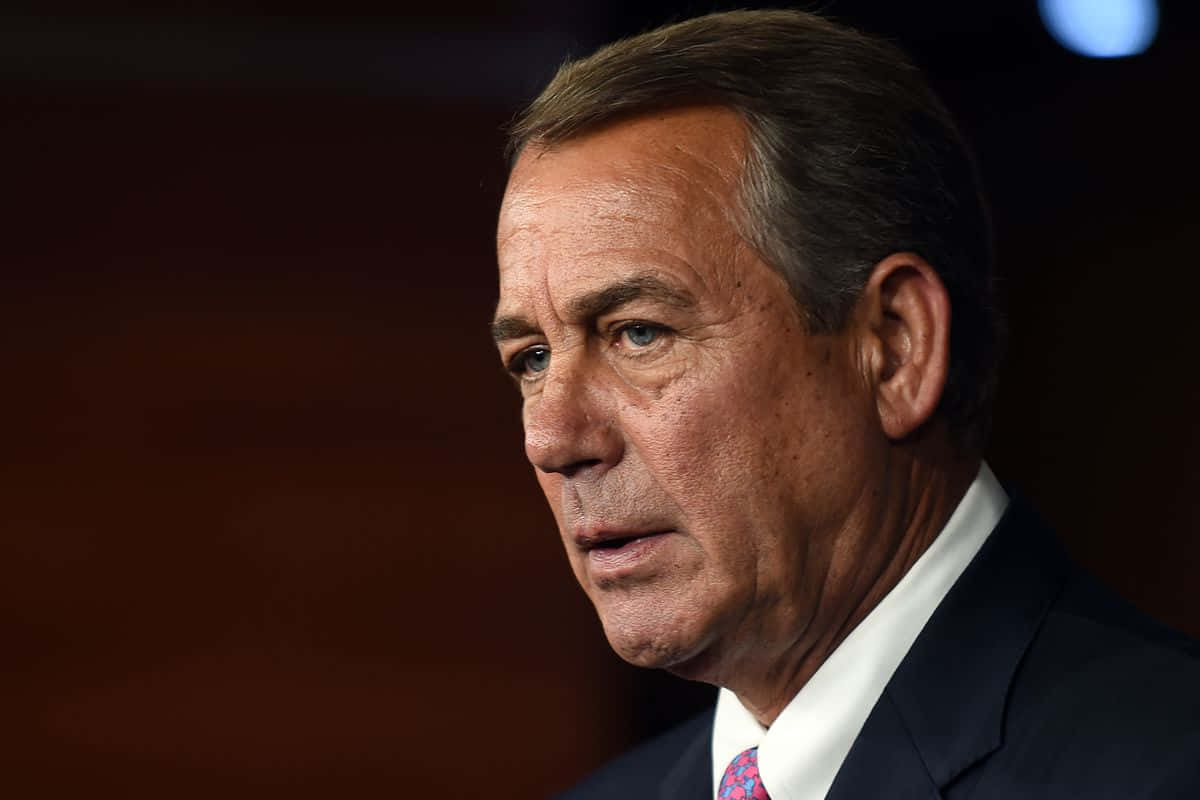 John Boehner Firm And Serious Wallpaper