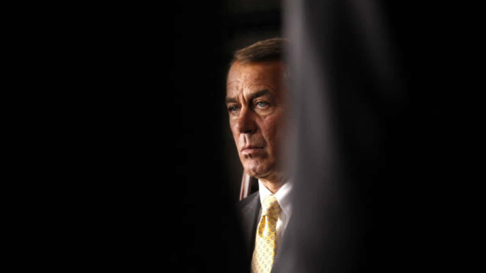 John Boehner Somber Expression Wallpaper