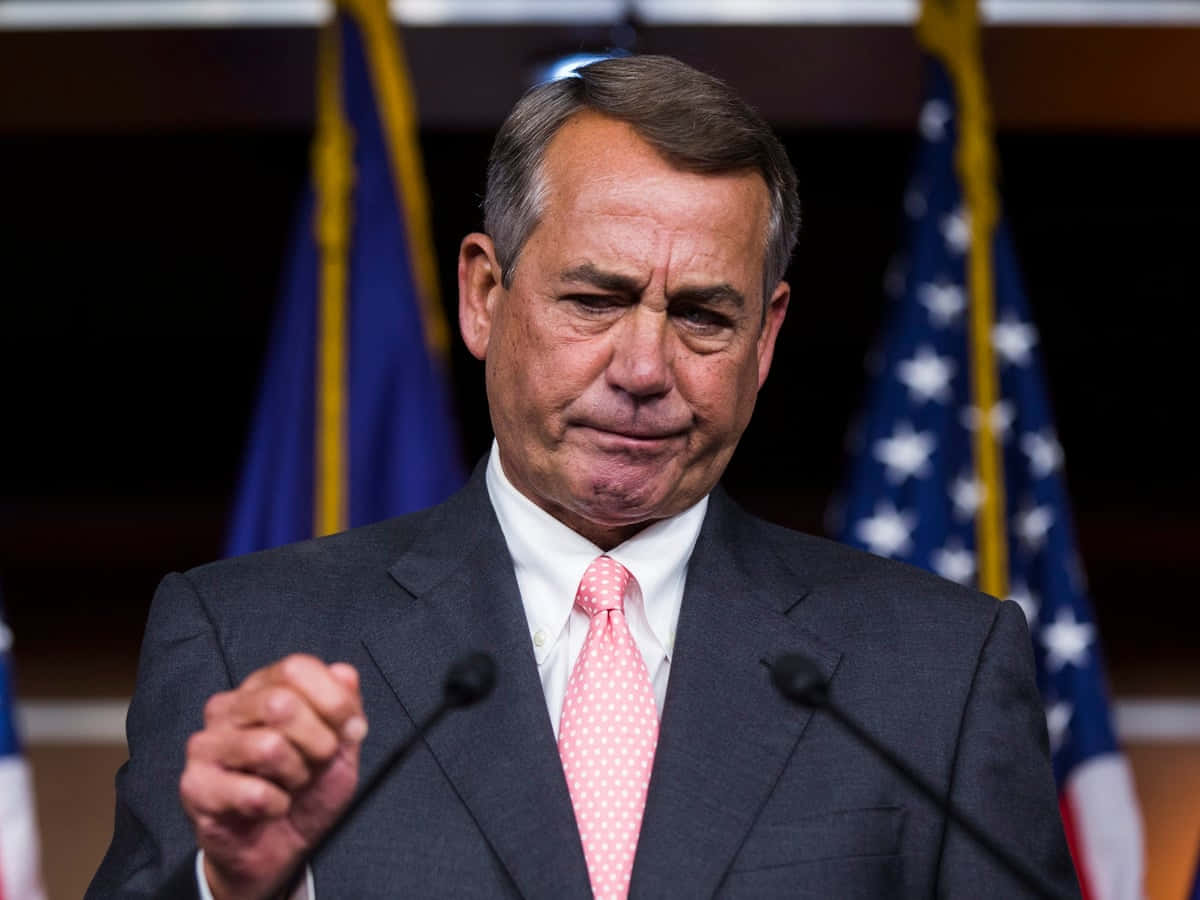 John Boehner Upset Wallpaper