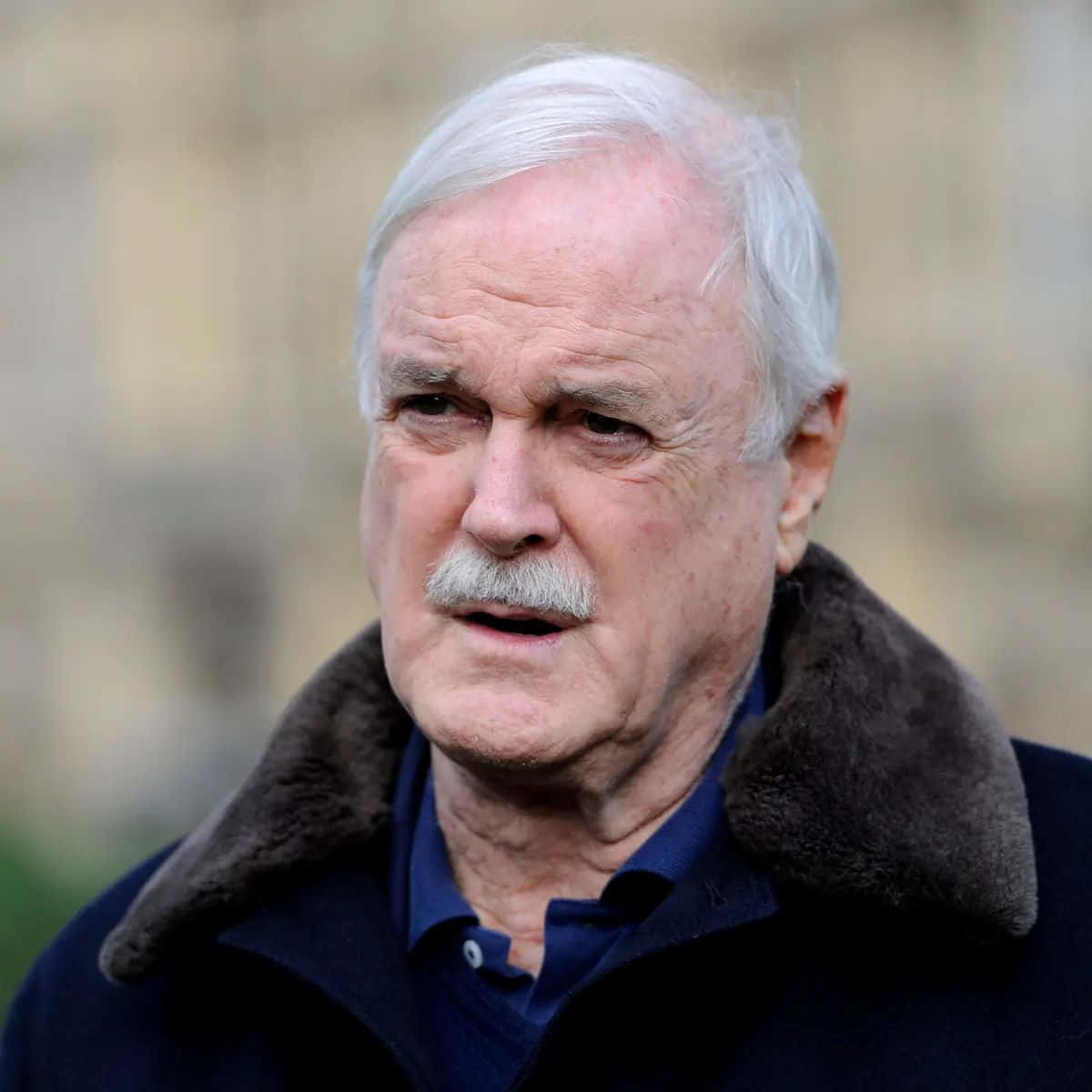 John Cleese Portrait Outdoors Wallpaper