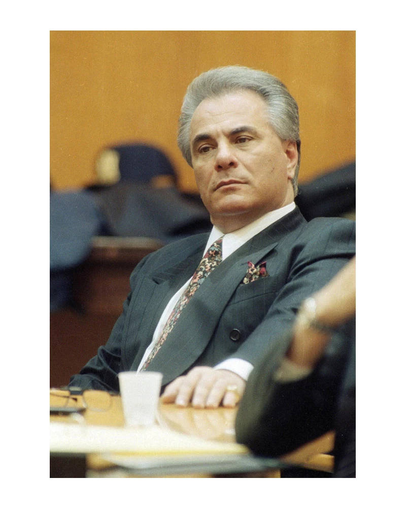 John Gotti Inside Courtroom Wallpaper